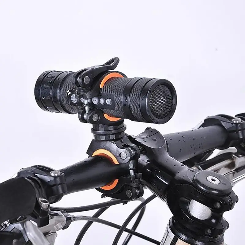 Flashlight Mount Holder Universal Bicycle Bike LED Light Flashlight Torch Mounting Bracket 360° Rotation Cycling Clip Clamp