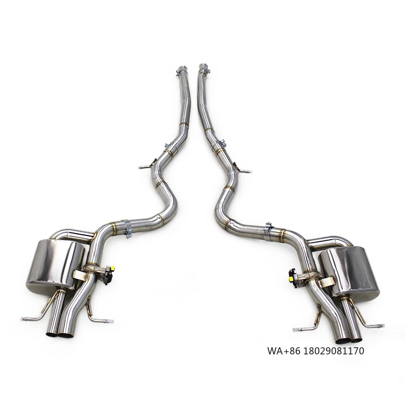 

Выхлопная система BSK Catback для S63 W222 5.5T 2014-2020, автозапчасти, выхлопная система Valvetronic с комплектом управления