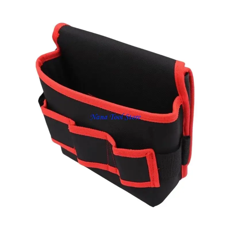 31GJ Heavy Duty Tool Bag With Reinforced Shoulder Strap 8 Pocket Organization Weather Resistant Gear For Outdoor Maintenance