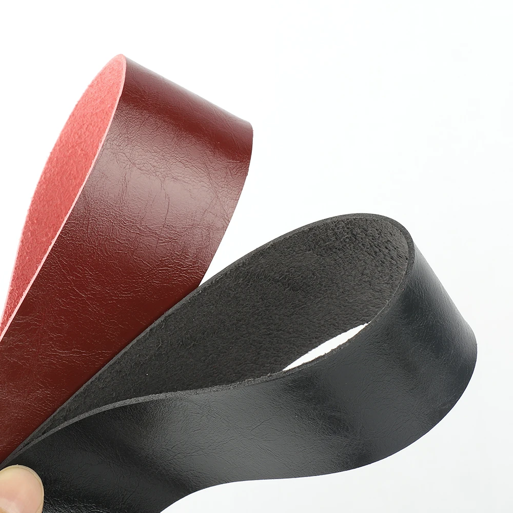 Leather Strip Straps Black Brown Red 2 Meters Leather Cord For DIY Handles Bag Decor Jewelry Making Leather Craft