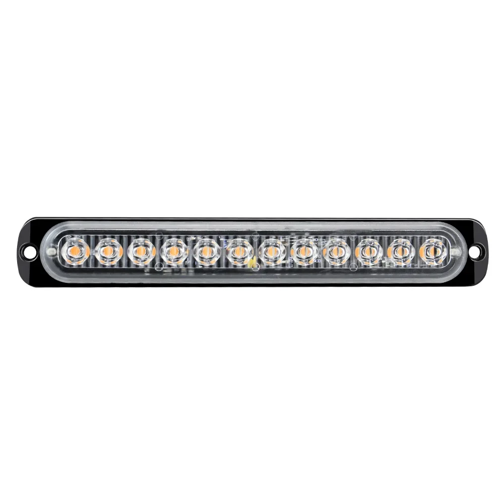 Truck truck side light ultra-thin side flash light 12LED strobe light signal warning light 12V-24V motorcycle