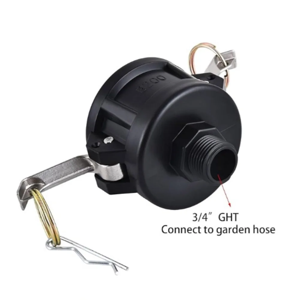 2 Inch Camlock Fitting To 3 4 Inch Male Thread Adapter For 275 330 Gallon IBC Tote Water Tank Garden Hose Connector