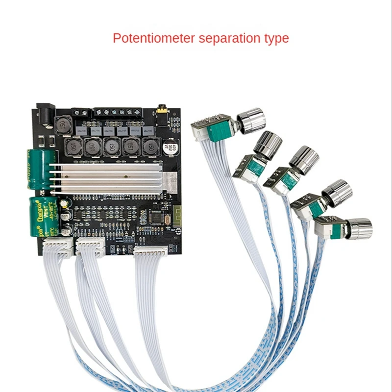 

1 Set With DC Cable 2.1 Channel Audio Amplifier Board Bluetooth Audio Amplifier Board