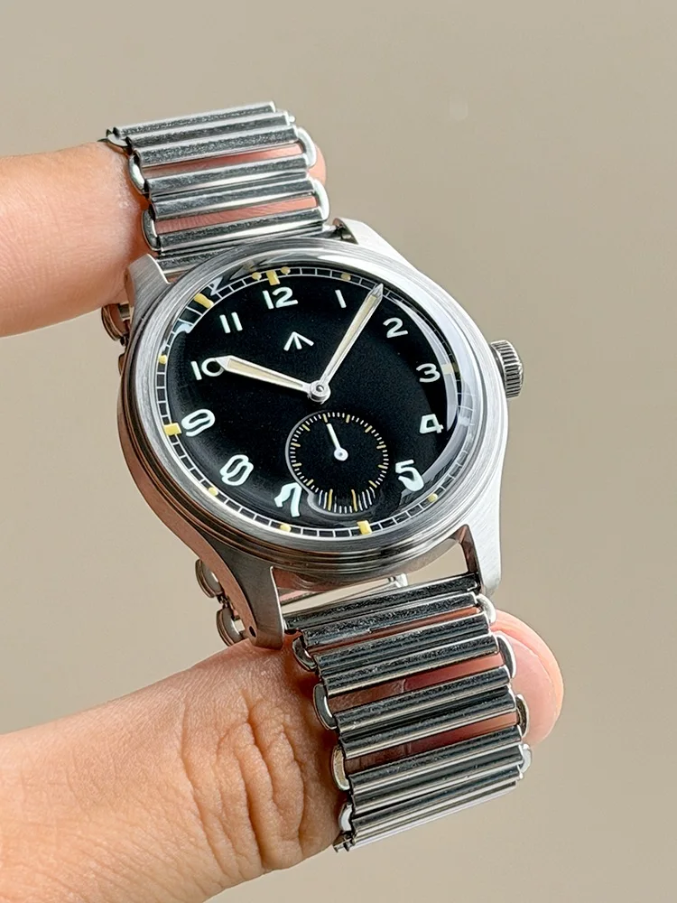 Vintage Fashion ST17 Mechanical Dirty Dozen 38mm Vintage British Pilot's Military Watch Luminous Watch Formal Men Mechanical Man