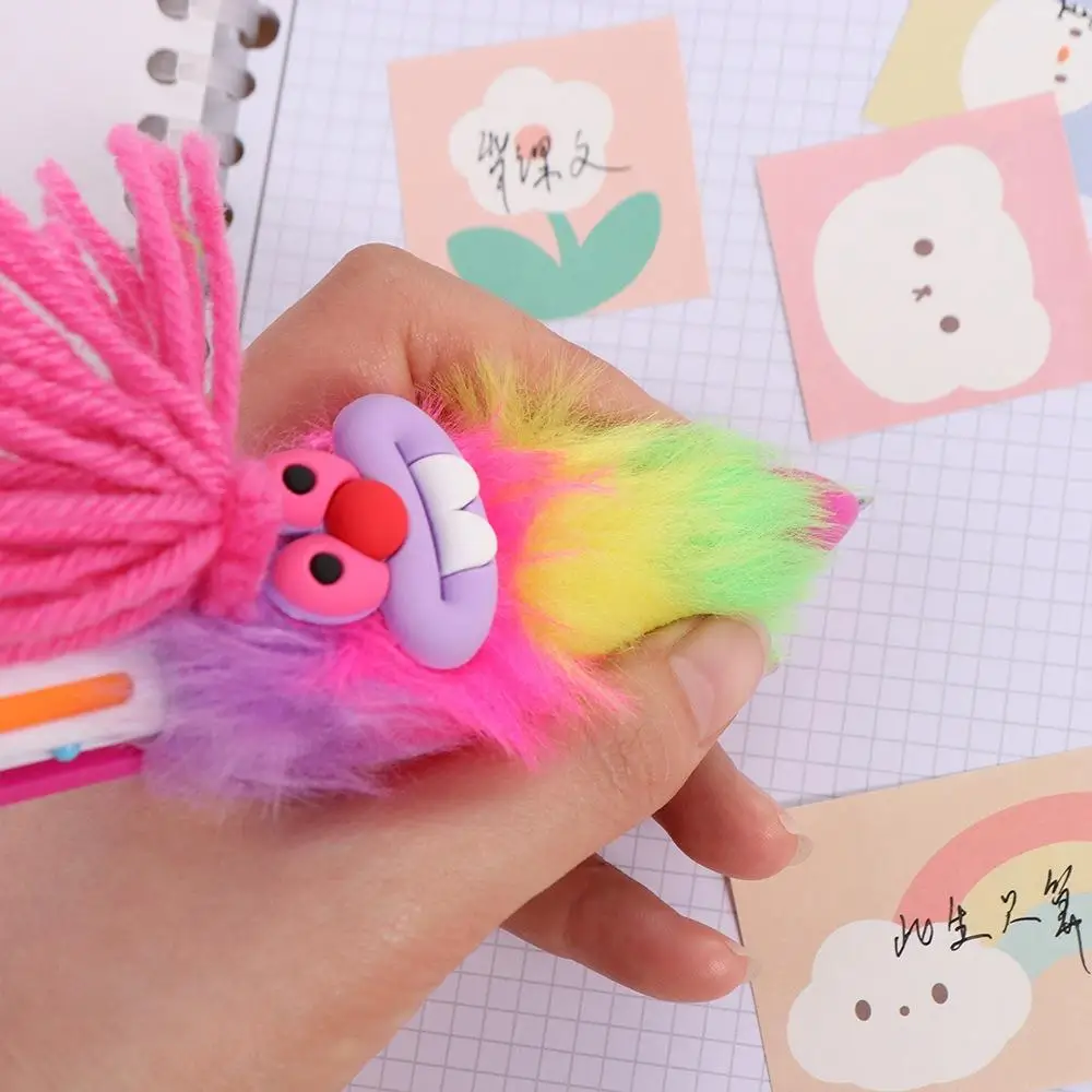 

Детская ручка Bucktooth Rabbit, переливающийся почерк, многоцветная шариковая ручка, нейтральная гелевая ручка, подпись для письма