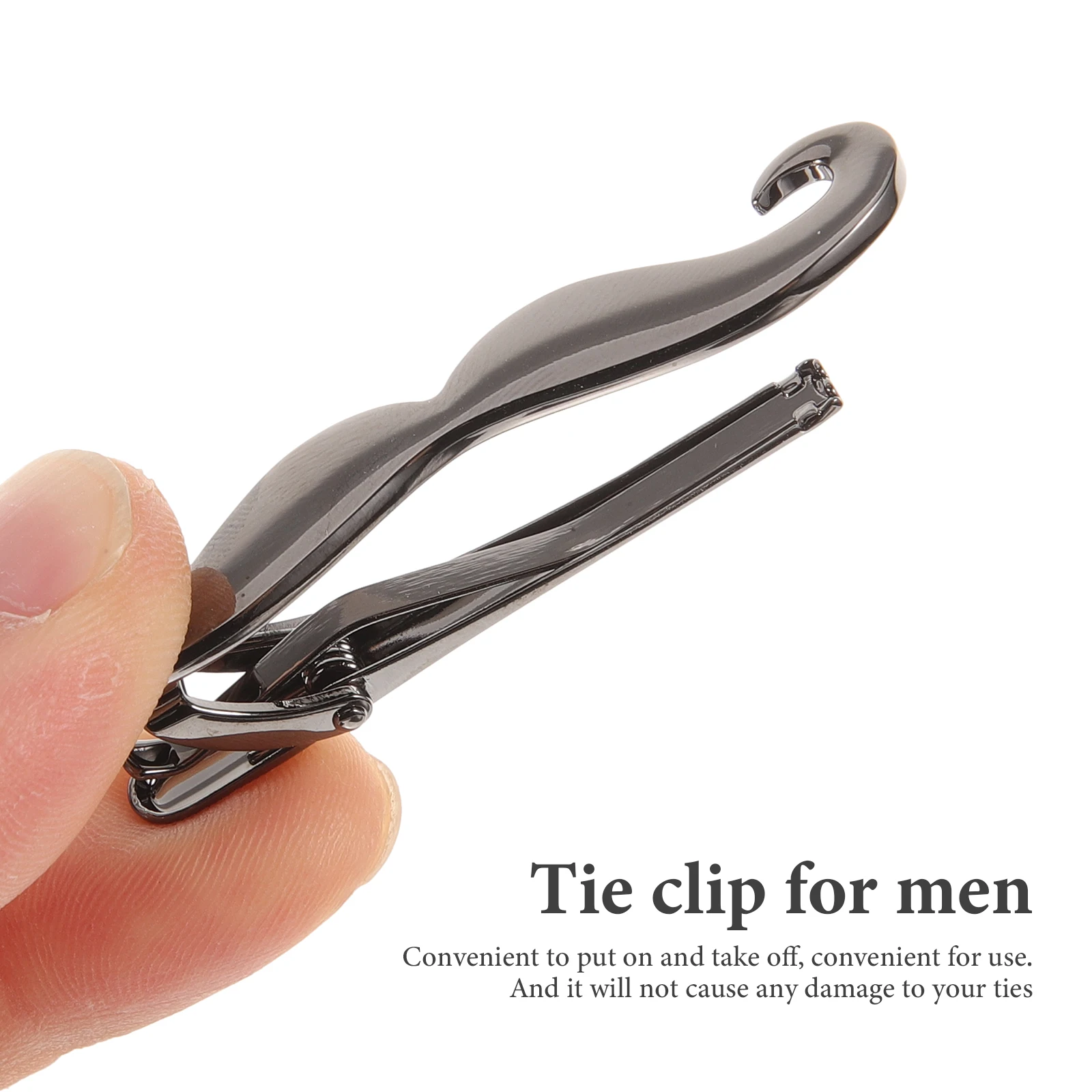 

Collar Clips for Men Silver Tie Ties Shirt Suit Accessories Necktie Holder Men's on