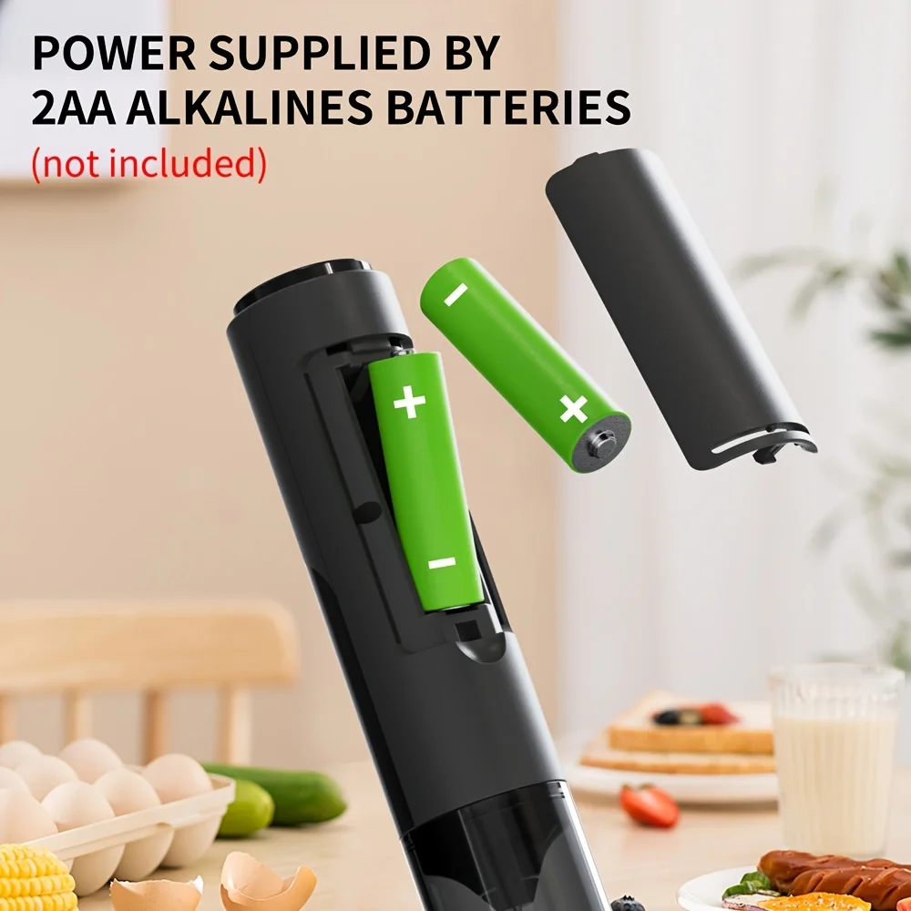 Portable electric milk foam maker, one-click to make smooth milk foam, coffee companion, no disassembly for cleaning