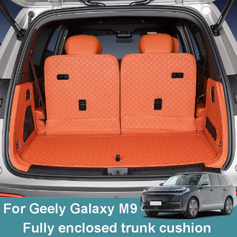 

For Geely Galaxy M9 2025 2026 Car Trunk Protection Pad Fully Enclosed Scratch Resistant Wear-resistant Interior Accessories