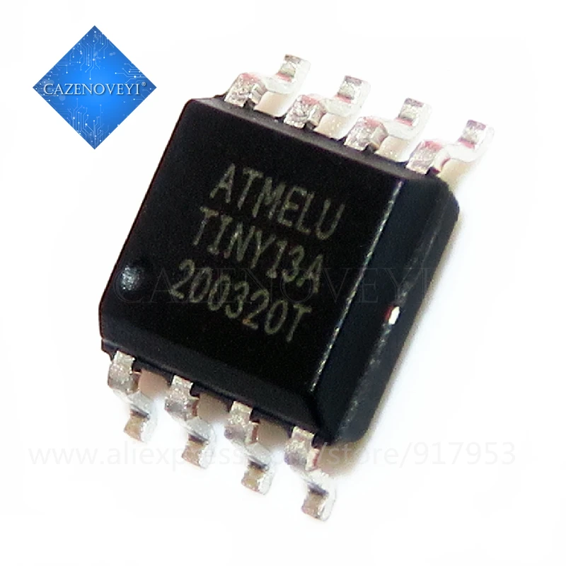 10pcs/lot ATTINY13A-SSU ATTINY13A TINY13A SOP-8 new and original IC In Stock