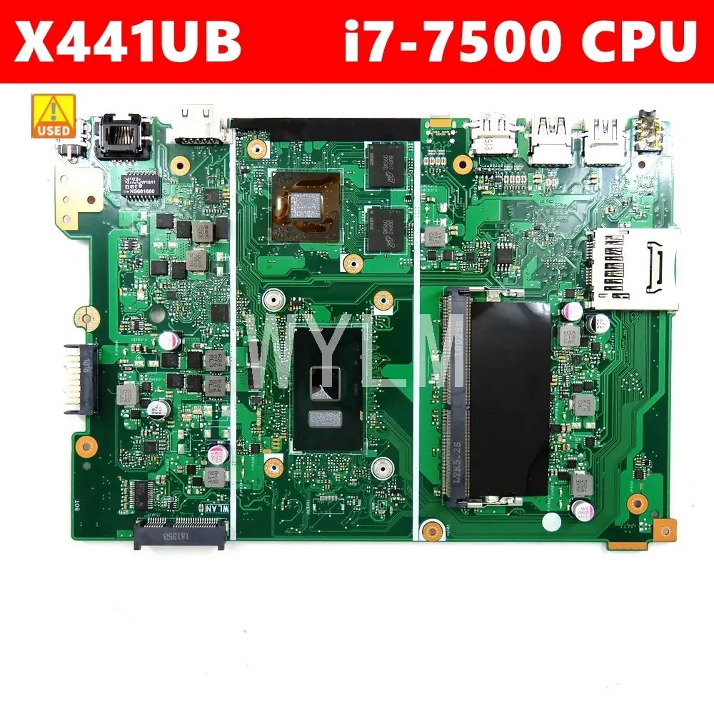 

Материнская плата X441UB i7-7500CPU 8 Гб RAM для Asus X441U X441UB X441UV, протестированная Материнская плата ноутбука