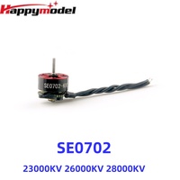 HappyModel SE0702 23000KV 26000KV 28000KV 1S Brushless Motor  for RC FPV Racing Freestyle 65mm 75mm Tinywhoop Mobula6 ELRS Drone