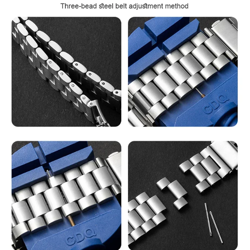 18mm Watch Band Stainless Steel Watch Strap Replacement For Smartwatch Quick Release Traditional Watch for Samsung Galaxy