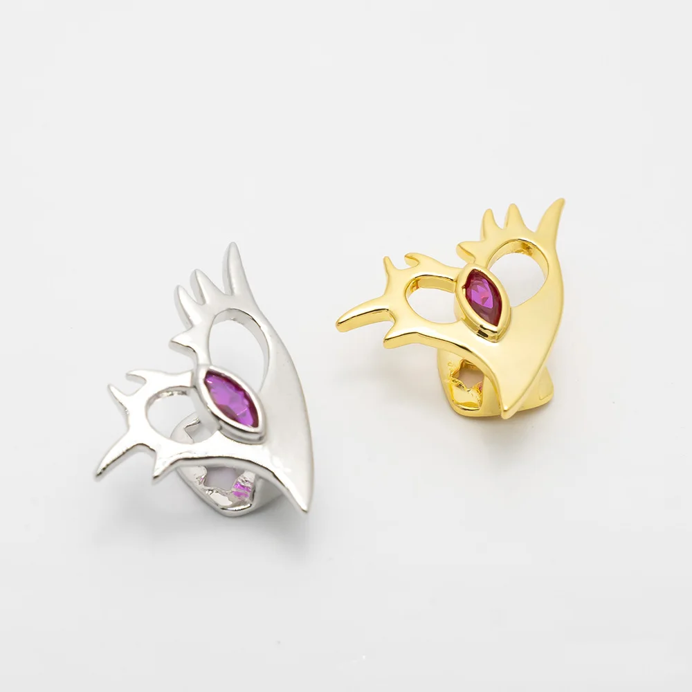 YOUNGX Y2K الشرير القوطية الأرجواني تشيكوسلوفاكيا حجر شوكة القلب الأسنان الشوايات الهيب هوب الجوف الأسنان قبعات للنساء الرجال المجوهرات تأثيري هدية #5