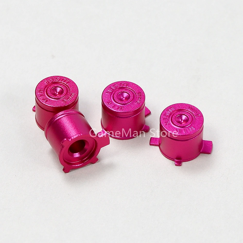 

10 шт. металлических алюминиевых кнопок ABXY для контроллера PS5, кнопки-крестовины для PlayStation 5, игровые аксессуары