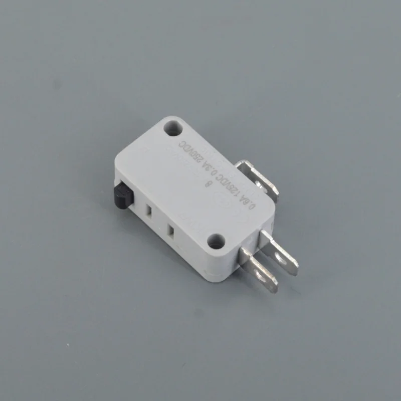 Uniteelec-Lema 10Pcs/Lot KW7-0 Grey Plunger Sensitive 8A 250V T85V5E4 Grey Micro Limit Switch