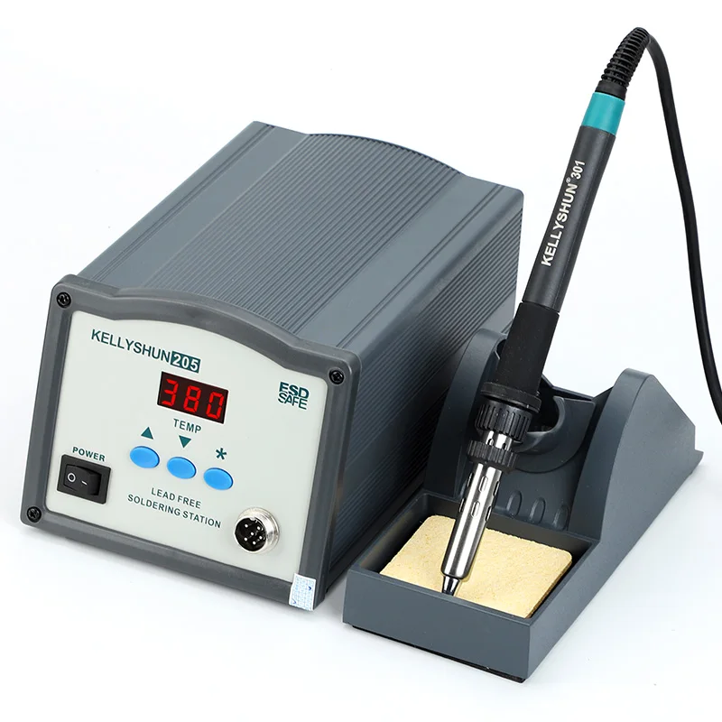 KELLYSHUN 205 Soldering Station 150W Rapid Heating Smart Soldering Station LED Digital Display Solder Station Smart Hibernate