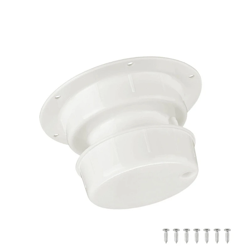 Travel Trailer Roof Vent Caps Versatile Ventilation Stops Odors & Promotes Dry Interiors in Wet Conditions