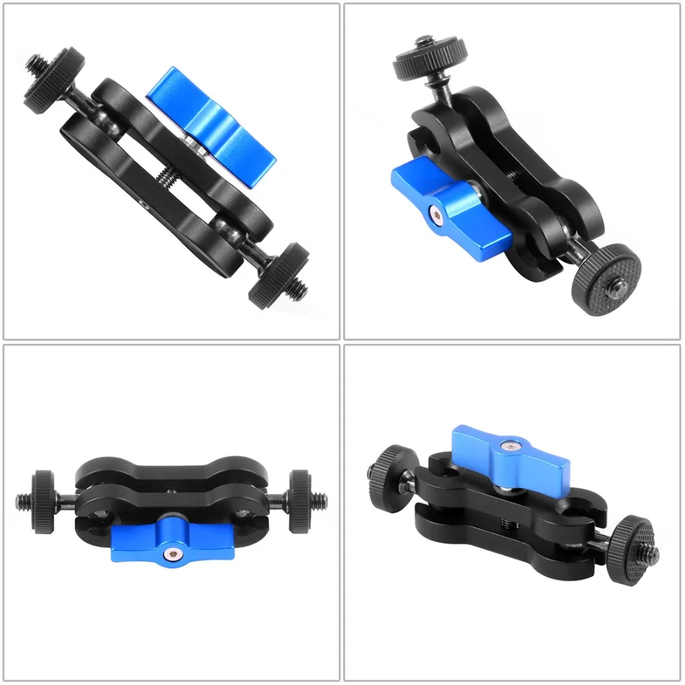 4-Ring Heißer Schuh Adapter Ring Mikrofon Montieren mit Magie Arm Adapter für Zhiyun Glatte 4 Handheld Gimbal DSLR kamera Zubehör – Detail 16