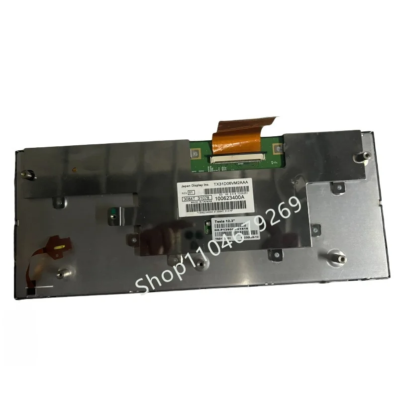 شاشة عرض LCD مقاس 12.3 بوصة TX31D06VM2AAA مناسبة للوحة الأدوات الرقمية Tesla Model S, X GEN 1 2012 2013 2014 ﻿