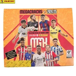 2024/25 Panini Megacracks Laliga League Soccer Factory Sealed Hobby Box-144 Card