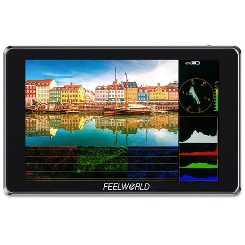 FEELWORLD S7 7 Inch 12G SDI HDMI2.0 Camera Field Monitor with 1600nit High Brightness Touchscreen