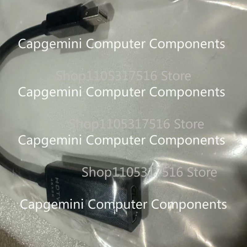 CCC  5pcs New For  Mini DP To HDMI Converter Cable Mini DisplayPort Video Adapter For Graphics Card Multi‑display Connection