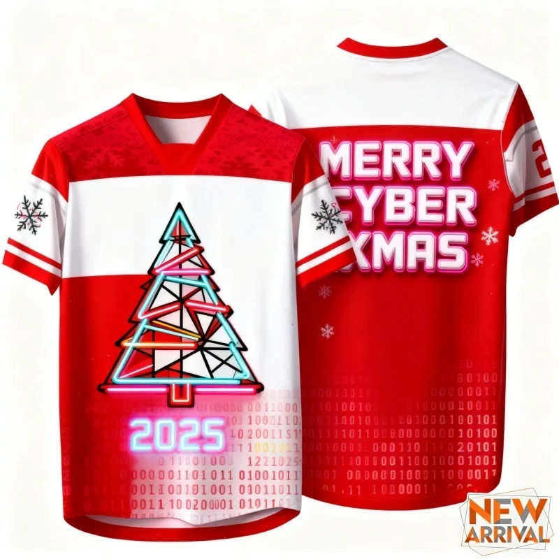 عيد الميلاد سانتا الرنة نمط تي شيرت للرجال الرقمية عيد الميلاد ثلاثية الأبعاد طباعة تيز عادية الشارع بلوزات مستديرة العنق تي شيرتات قصيرة الاكمام