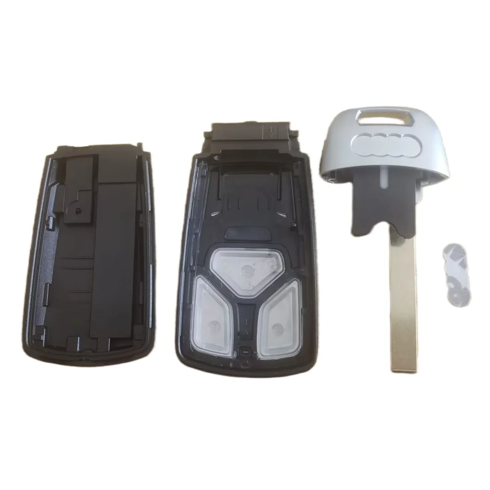 Ersatz für audi q7 sq7 a4l a5 s5 2016 2017 2018 2019 3/4 Tasten ungeschnittene Fernbedienung Autos chl üssel Hülle fob Smart Key Blank Fall – Detail 3