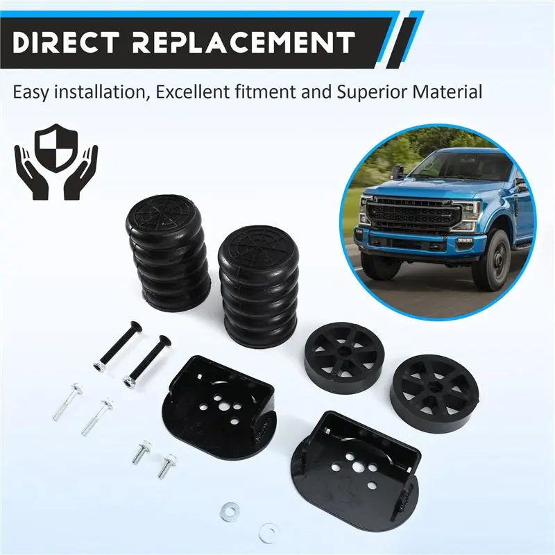 AEE5-2PCS New Rear Air Helper Spring Kit SSR-130-47 For Ford E350 E450 E-350 E-450 Super Duty SSR13047 Air Suspension Spring