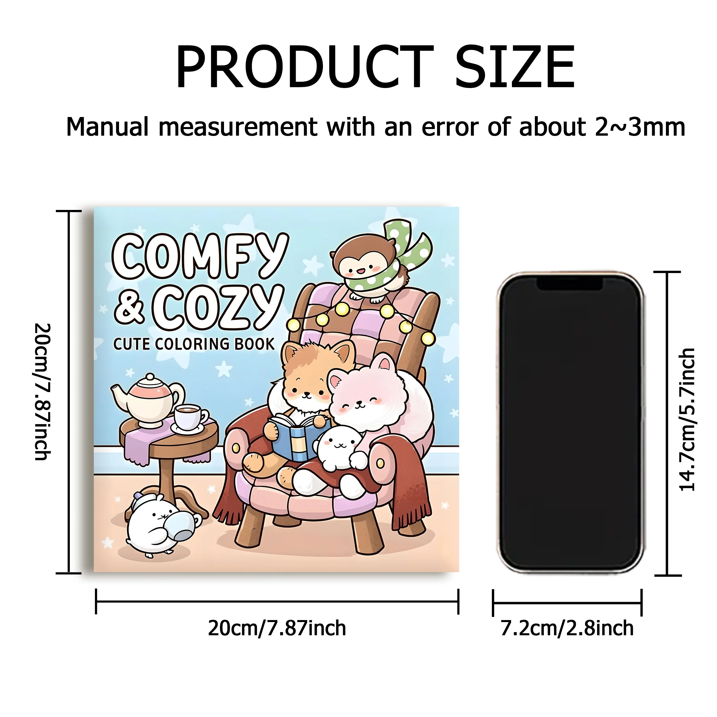 COMFY & COZY Bold-easy Patterns Coloring Book for Adults Cute Drawing Book Perfect Gift for Party and Birthday