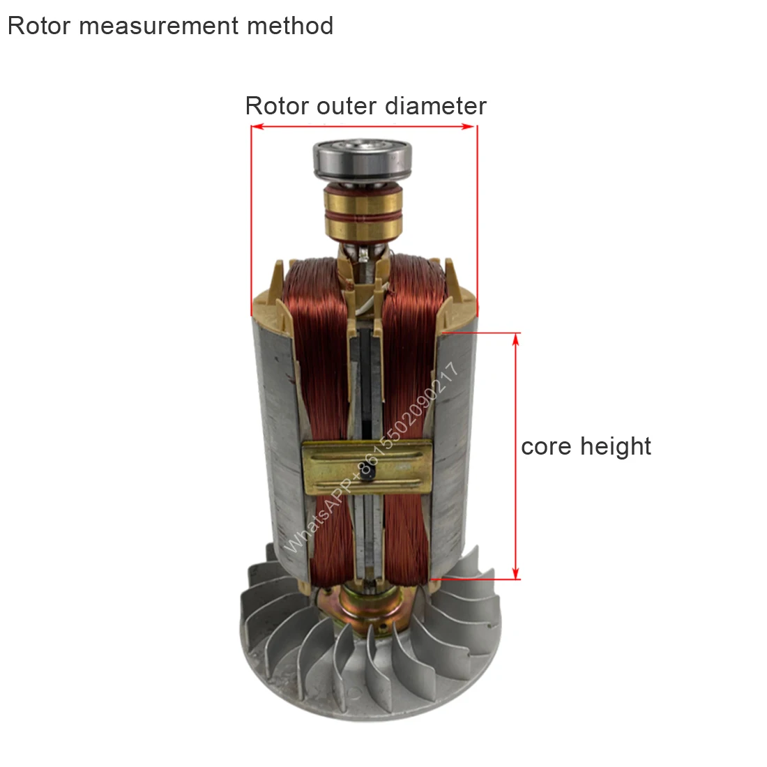 Monofase trifase a tre uguali potenza motore in rame puro statore rotore 5KW generatore a benzina