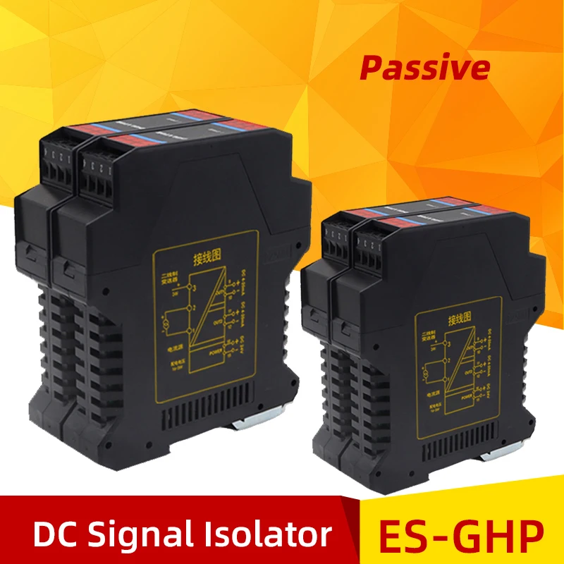 DC Signal Isolator Converter Isolation Sensors Current Voltage Transmitter Multiple Input Multiple Output 4-20mA Passive