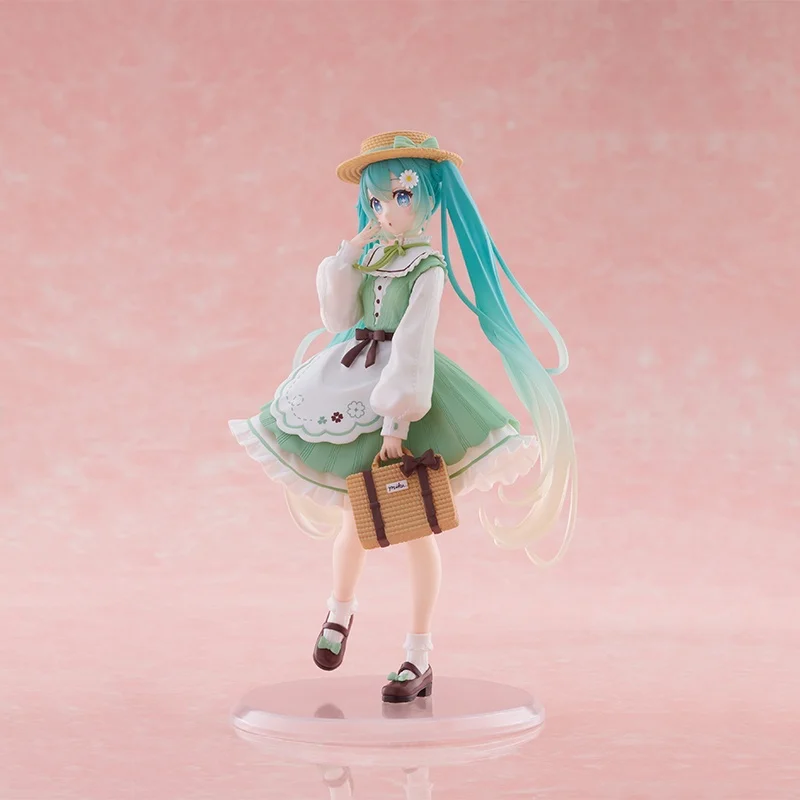 オリジナルタイトー初音ミクアニメフィギュアファッションカントリーアクションフィギュア-pvc-モデルコレクションデスクトップ装飾おもちゃ