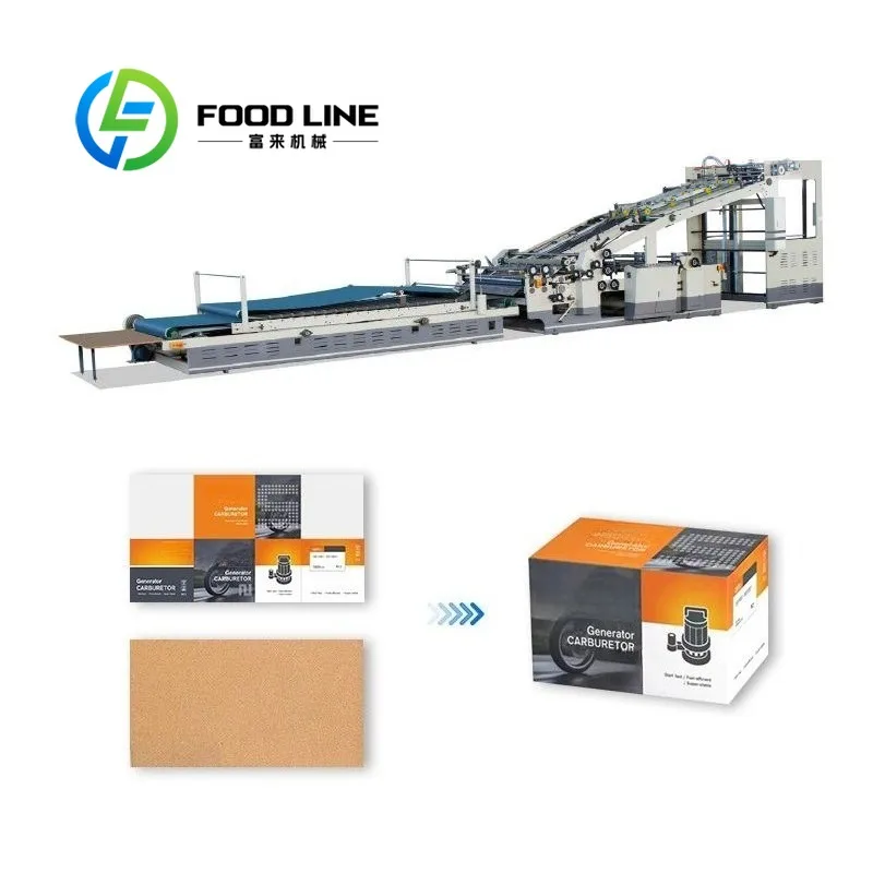 Packaging Box Laminating Machine Film Coating Laminator For Carton Box Gift Box And Paper Packaging Surface Treatment