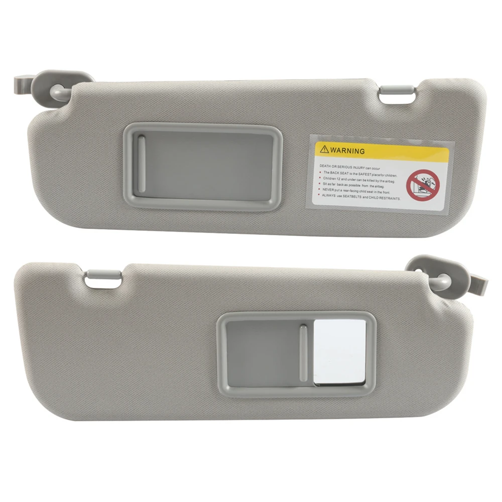 

Car Sun Visor 852103X000TX 852203X000 Gray Left Right for Hyundai Elantra MD 2011-2015 GL Accessories