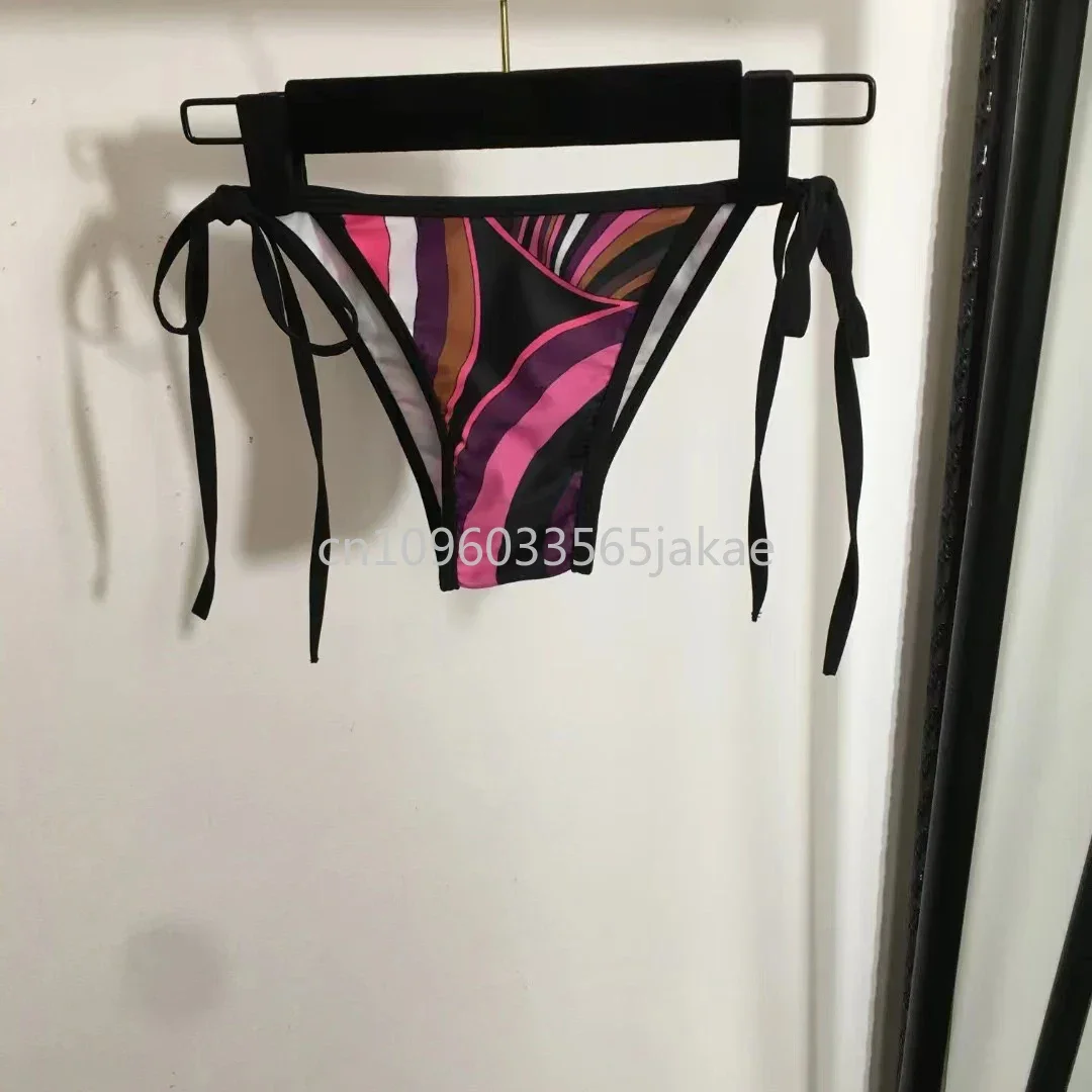 2025 novos conjuntos de biquíni com faixa de cabeça feminina, trajes de banho de design de moda, marca europeia, trajes de banho tankini sexy