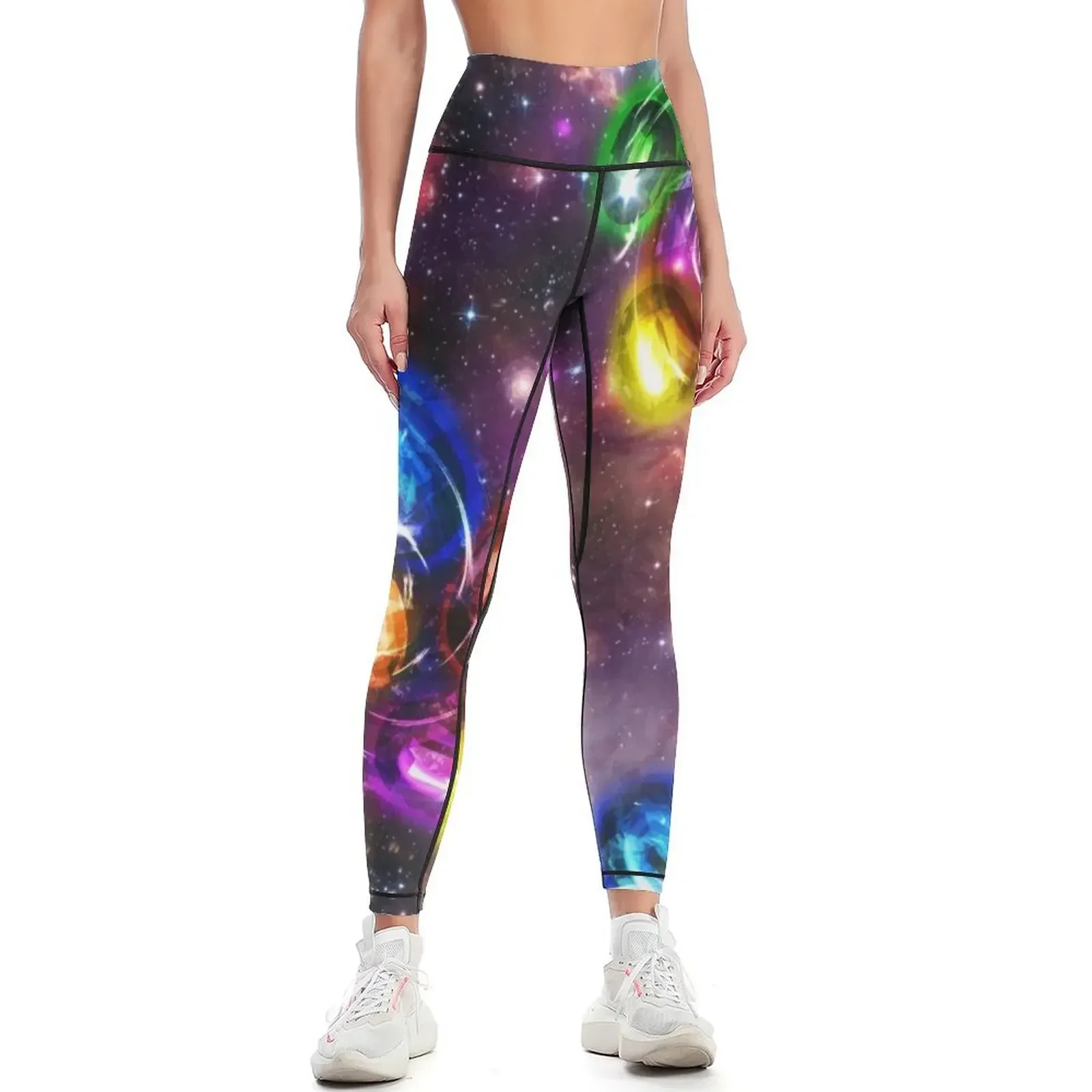 

Infinity of Infinity Stones Leggings workout shorts Clothing fitness joggers for sports for gym Womens Leggings