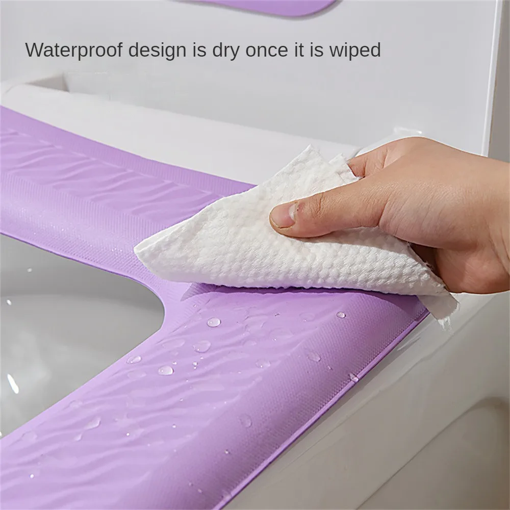 Waterproof Quick-drying Cute Top-rated Toilet Seat Pad Comfortable High Demand Toilet Accessory Portable Toilet Seat Mat Durable