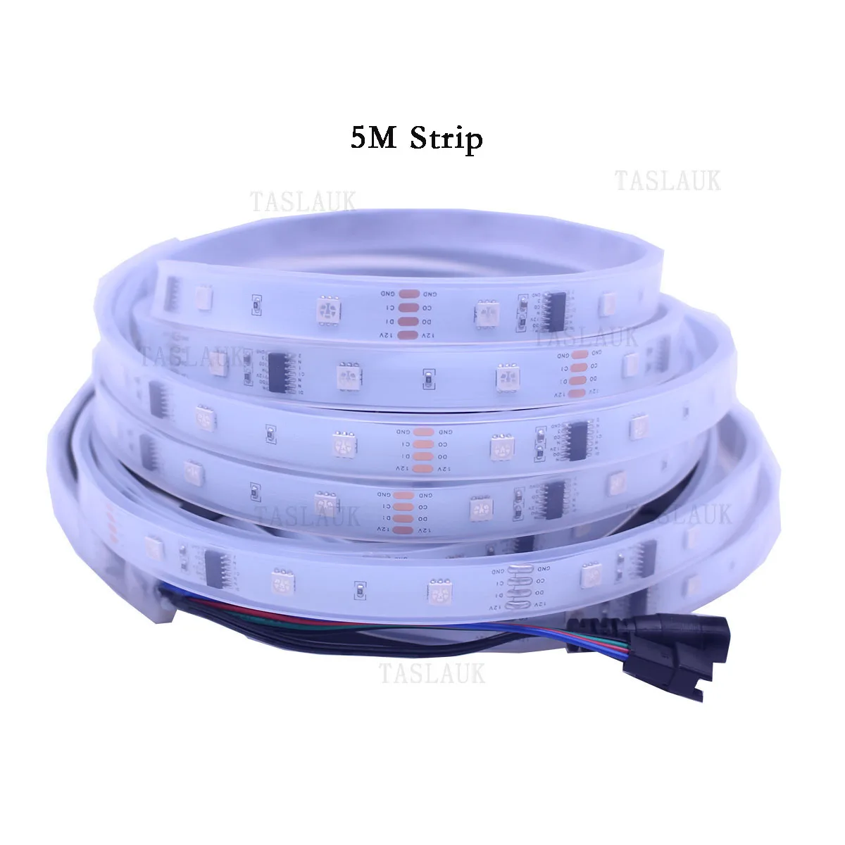 5M 12V 6803 IC kolor marzeń listwy RGB LED 5050 SMD 30 led/m IP66 wodoodporna ściganie magia kolor taśmy + 133 Program kontroler RF