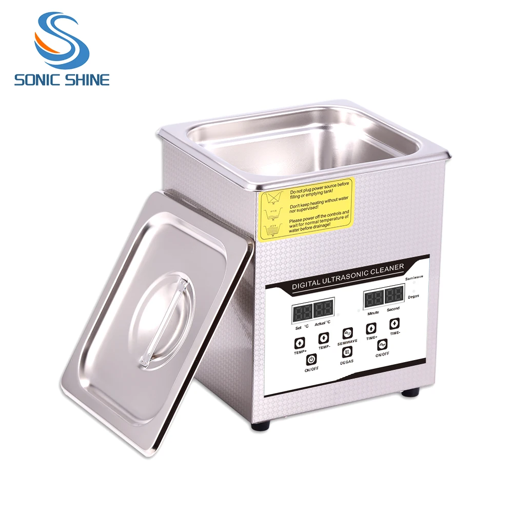 

SN-08B 1.3L Electric Ultrasonic Cleaner for Lab Medical Dental Tools Jewelry & Glasses New Condition Ultrasound Cleaning Machine