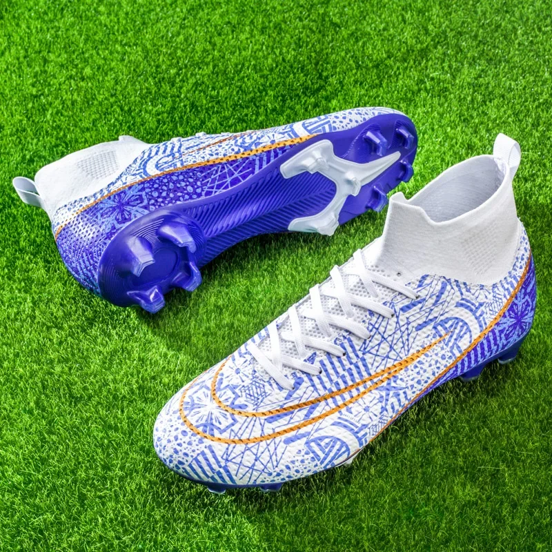 Professional Grass Training Men Soccer Shoes TF/FG Society Cleats Football Field Boots Indoor Fast Original Football Shoes