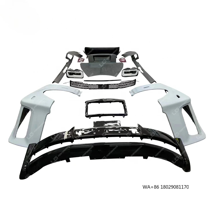 الطراز القديم إلى الجديد سيارة الجبهة الوفير العلوي الضوء الخلفي هود الغطاء الخلفي الجسم أطقم الجيل الثامن بوديكيت ل فانتوم #1