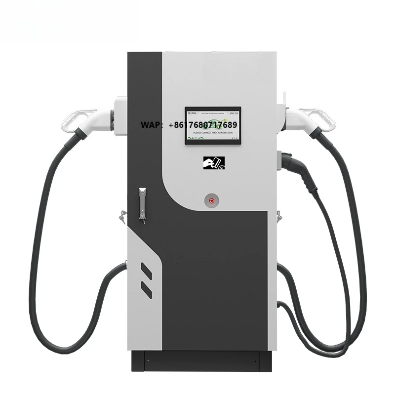 DC Three Guns 120KW Fast EV Charging Post New Condition Floor-Mounted Car Charger Station for Electric Bus and Truck Programs