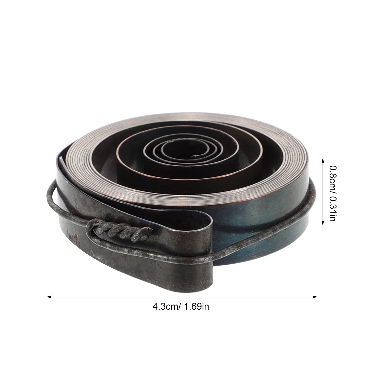 Spring Steel Coil Assembly Mechanical Clock Repair Parts for Vintage Alarm Clocks Precision Clock Accessories Watch Reapir Tool