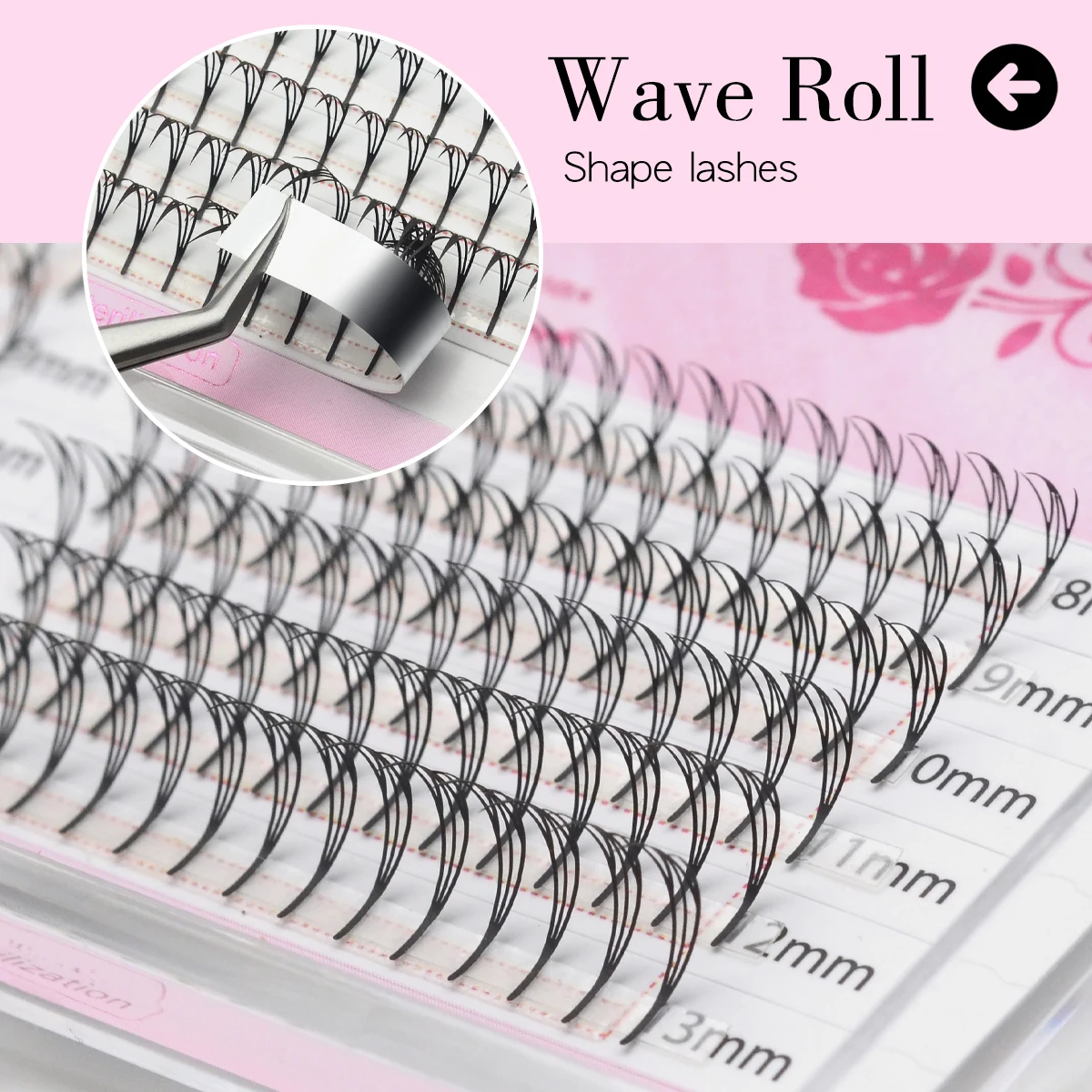 Lashonly Comic Fairy Lash Premade Fans Estensione ciglia visone Effetto anime Morbido pennacchio Ciglia svolazzanti Comic Fairy Ciglia