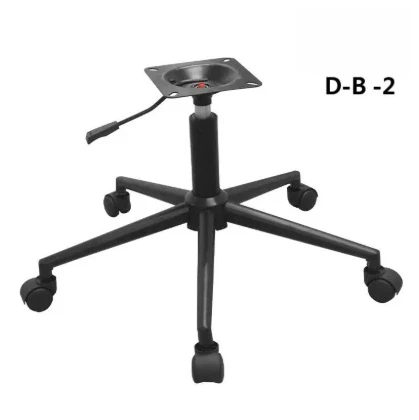 Office chair leg hardware accessories  base chassis five-star feet five-claw chrome chair legs 1pcs