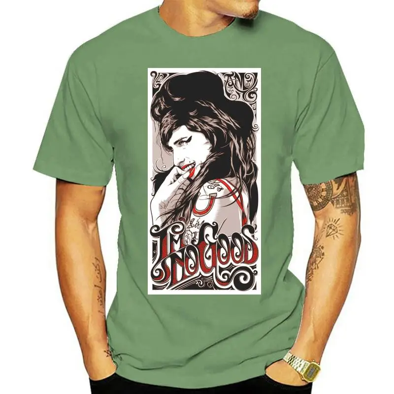 Amy Winehouse Singer Songwriter Back To Black T Shirt Top Unisex Legend 0047 High Quality Tee Shirt