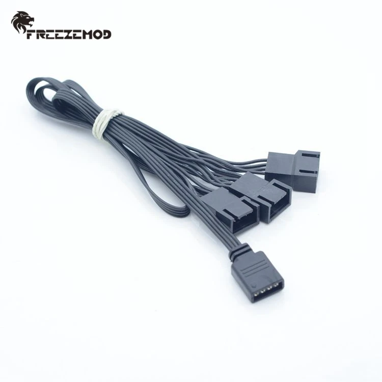 FREEZEMOD PC caja luz refrigeración por agua faro placa base línea de sincronización RGB-5T para 12V Rainbow RGB