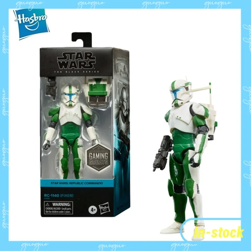 

【In-stock】 Hasbro Black Series RC-1140 Republic Commando Game Giant Cartoon Characters Collectible Model Toy Gifts 6 Inches