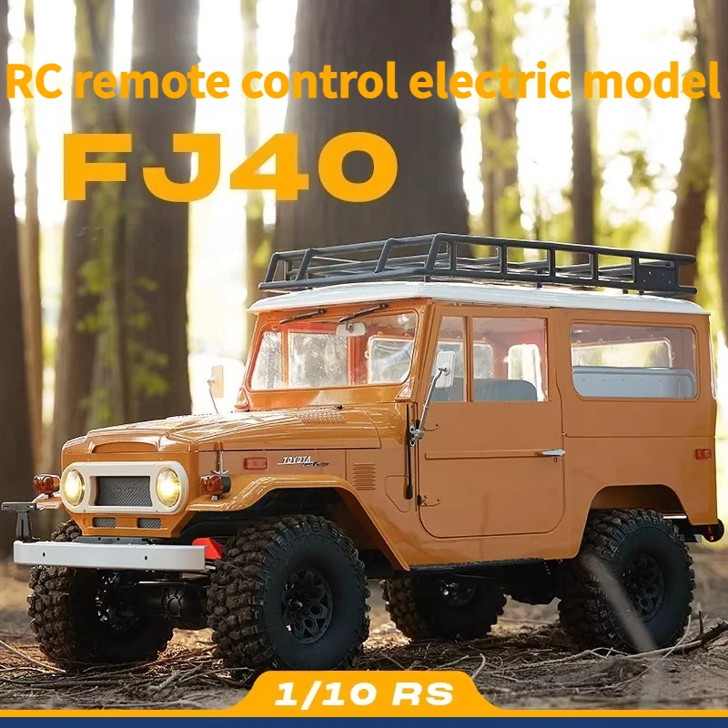 

1/10 FJ40RC Remote Control Electric Model Car Simulated Remote Control Static Model Off-Road Climbing Car Boy's Toy